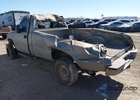 2002 GMC Sierra 2500Hd Standard из США, поврежденный, VIN 1GTHK24U42E225226